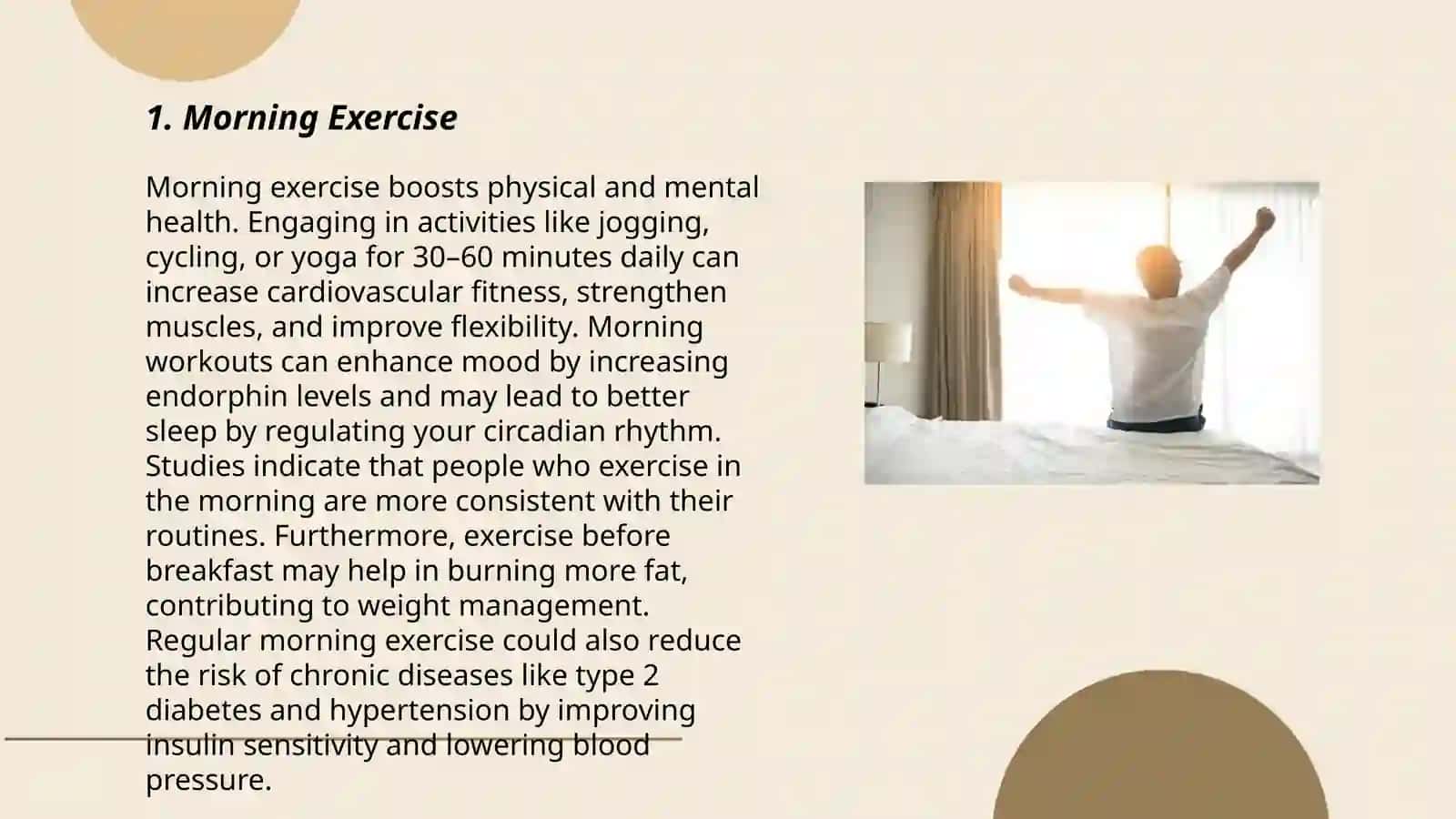 Morning Exercise Benefits 3