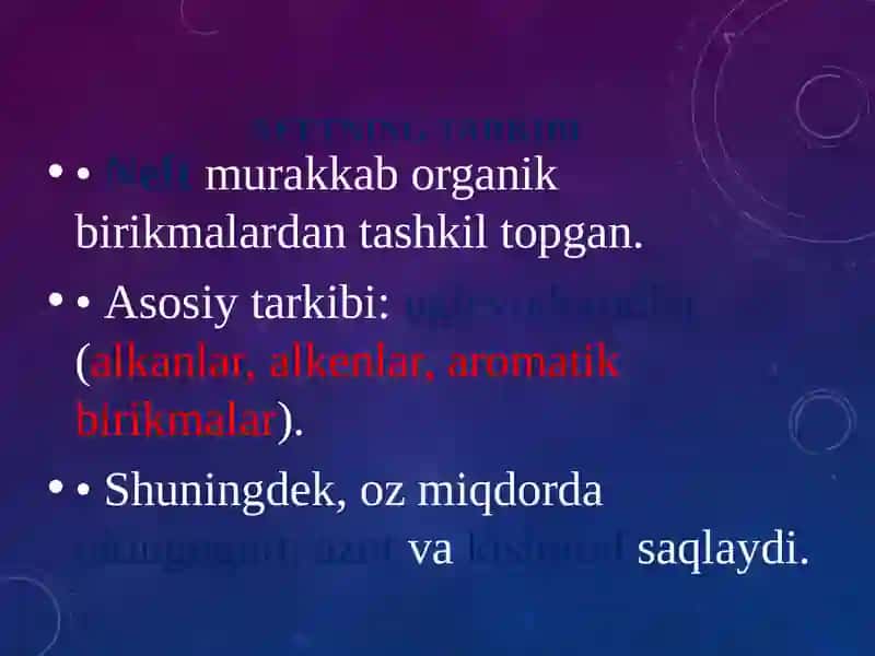 Neft va neftni qayta ishlash mahsulotlari 3