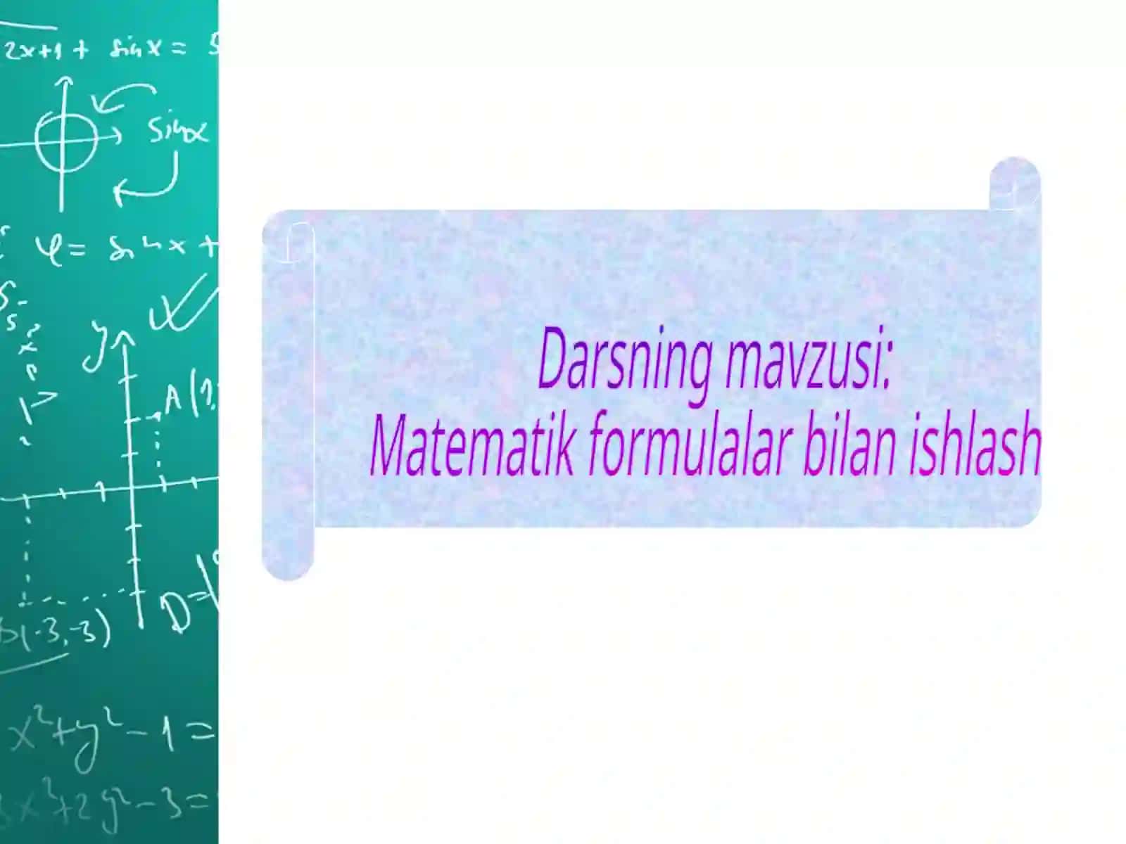 Ochiqdarsishlanmasi 3