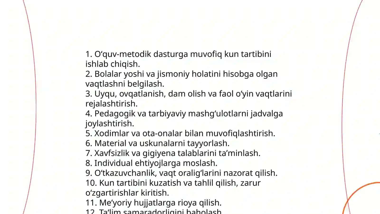 Maktabgacha taʼlim tashkilotlarida kun tartibini toʻgʻri tashkil etishda tarbiyachining roli 3