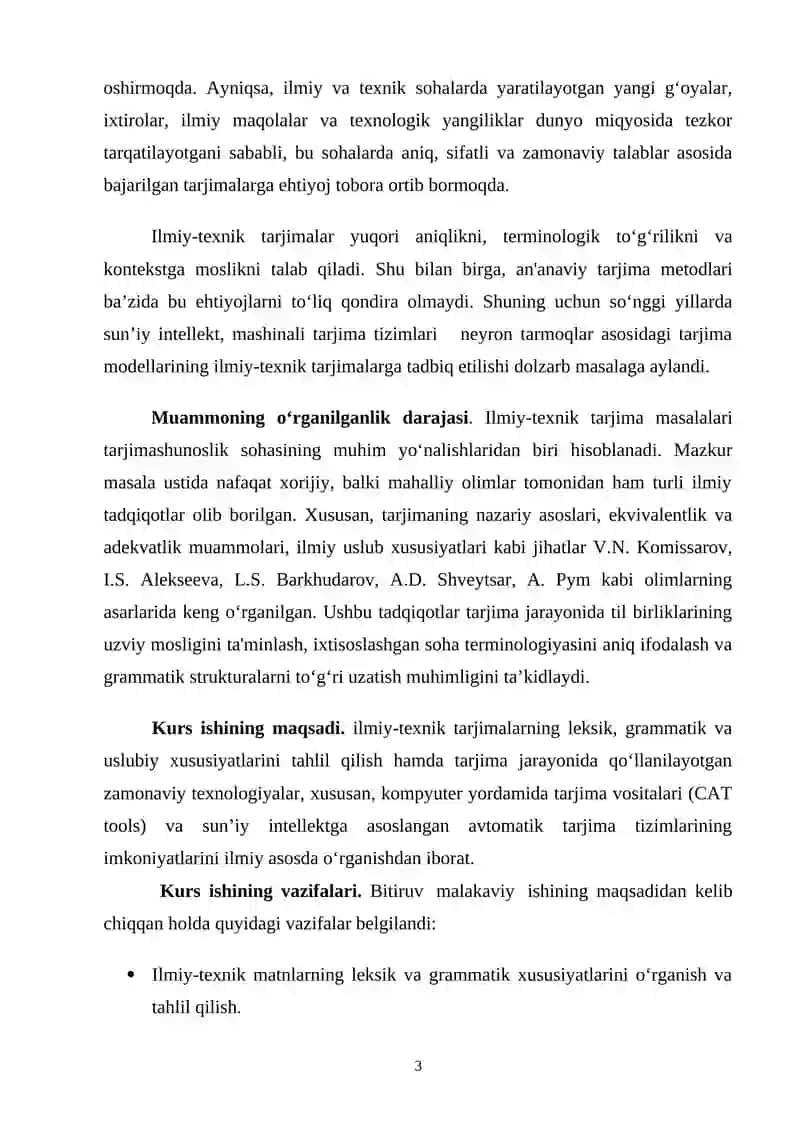 ILMIY-TEXNIK TARJMALARDAGI ZAMONAVIY USULLAR VA TEXNOLOGIYALAR 3