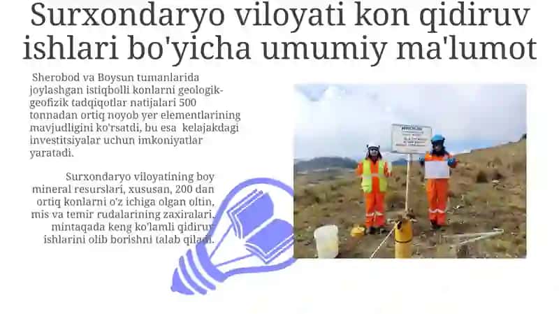 Kon qidiruv ishlari 3