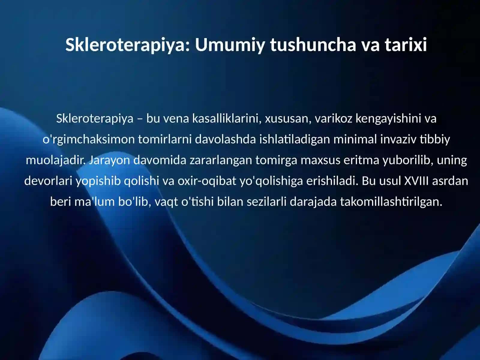 Zamonaviy skleroterapiya 3