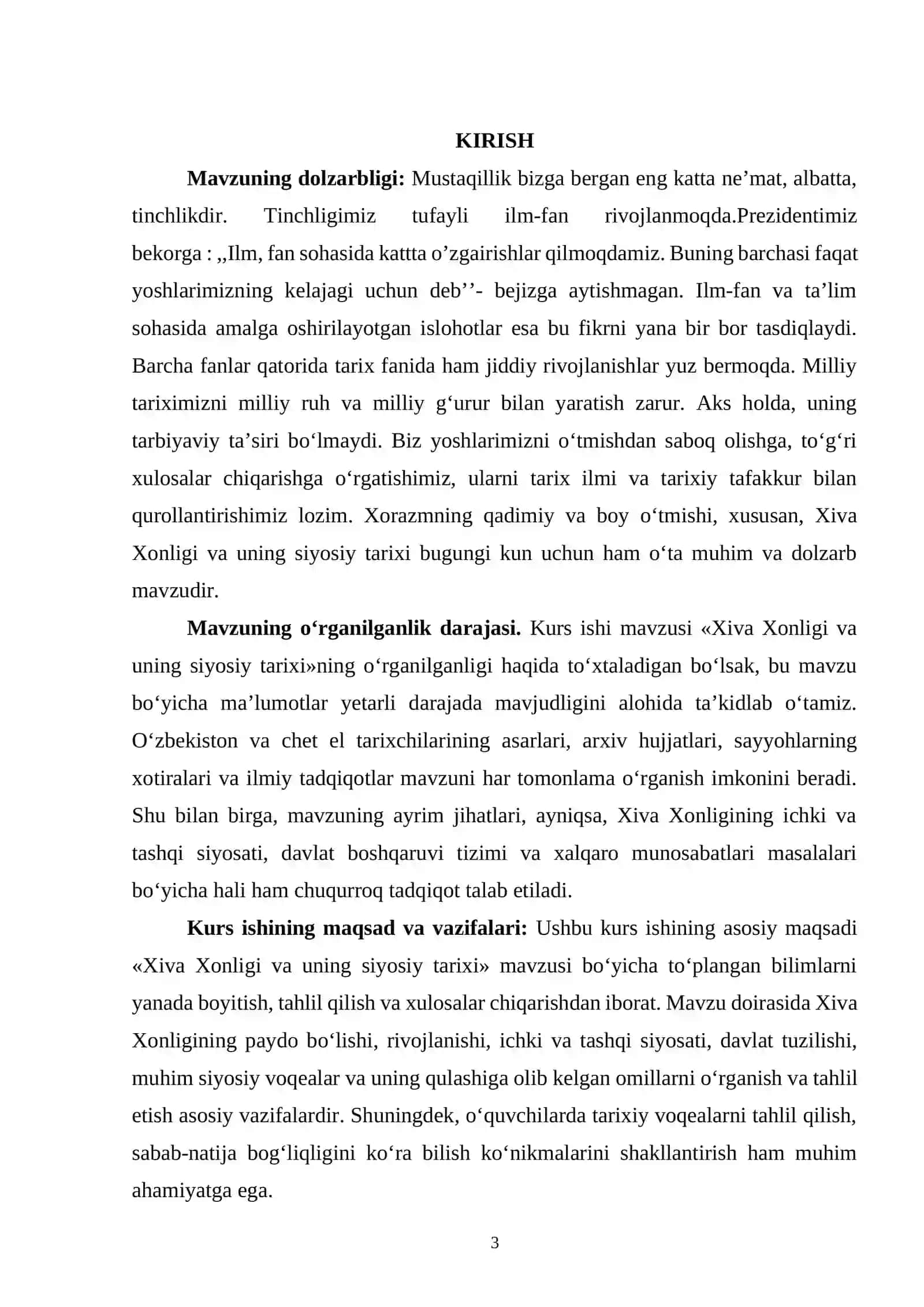 Xiva xonligi va uning siyosiy tarixi 3