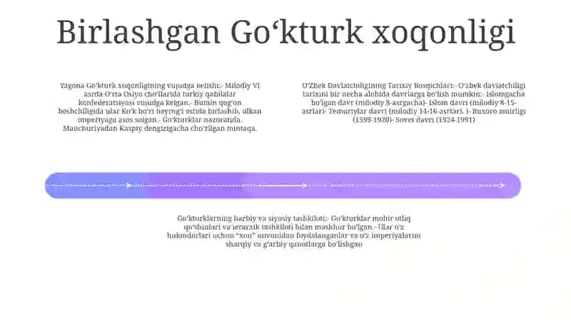 Oʻzbek Davlatchiligining Tarixiy Bosqichlari 3