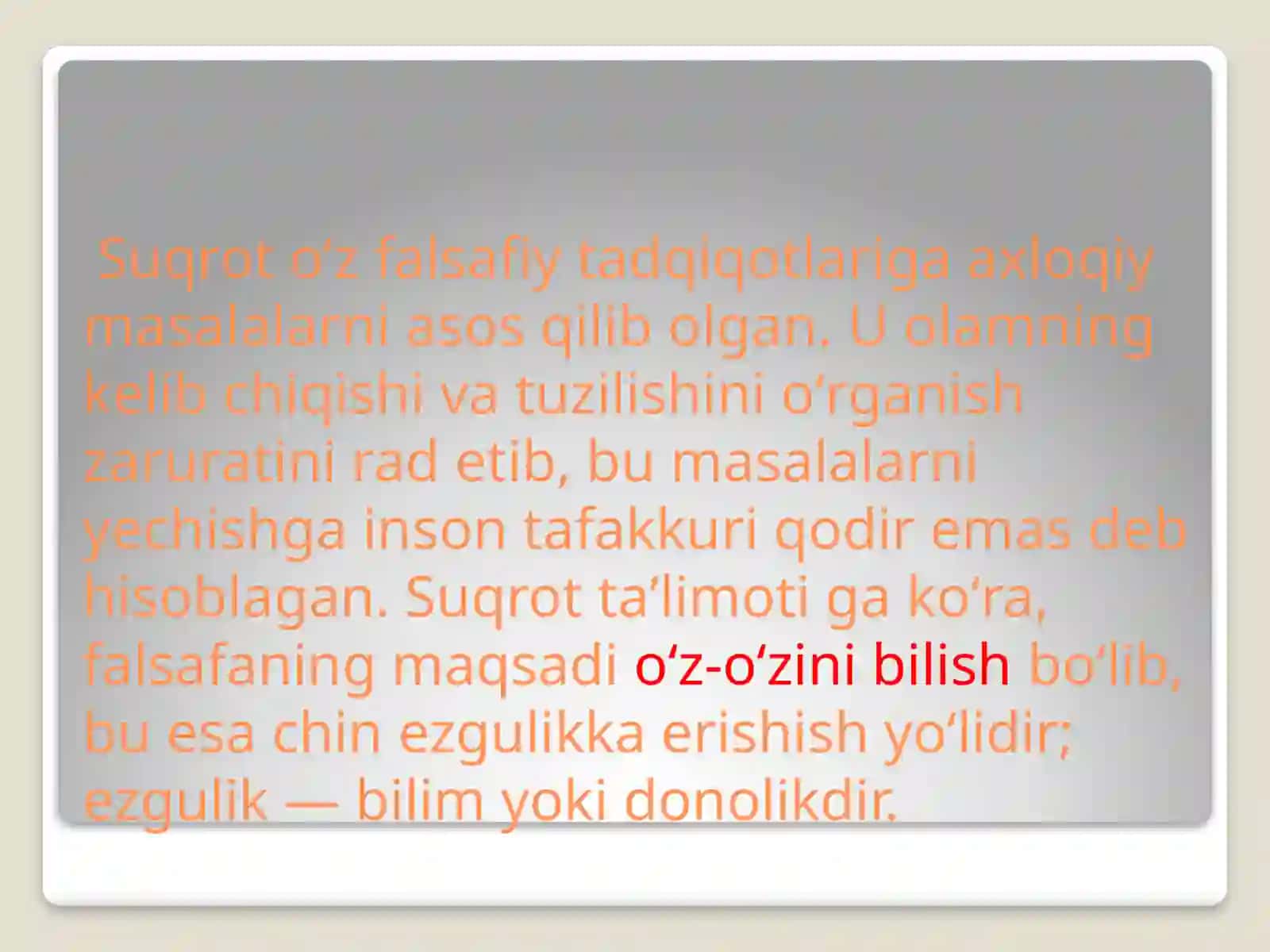 Suqrot va uning Ilmiy Merosi 3