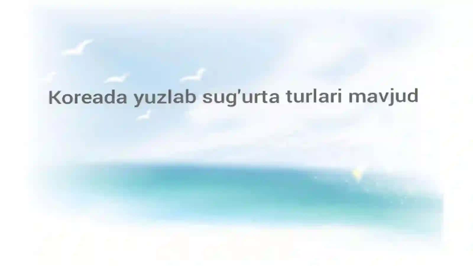 Korea Sug’urtasi 3