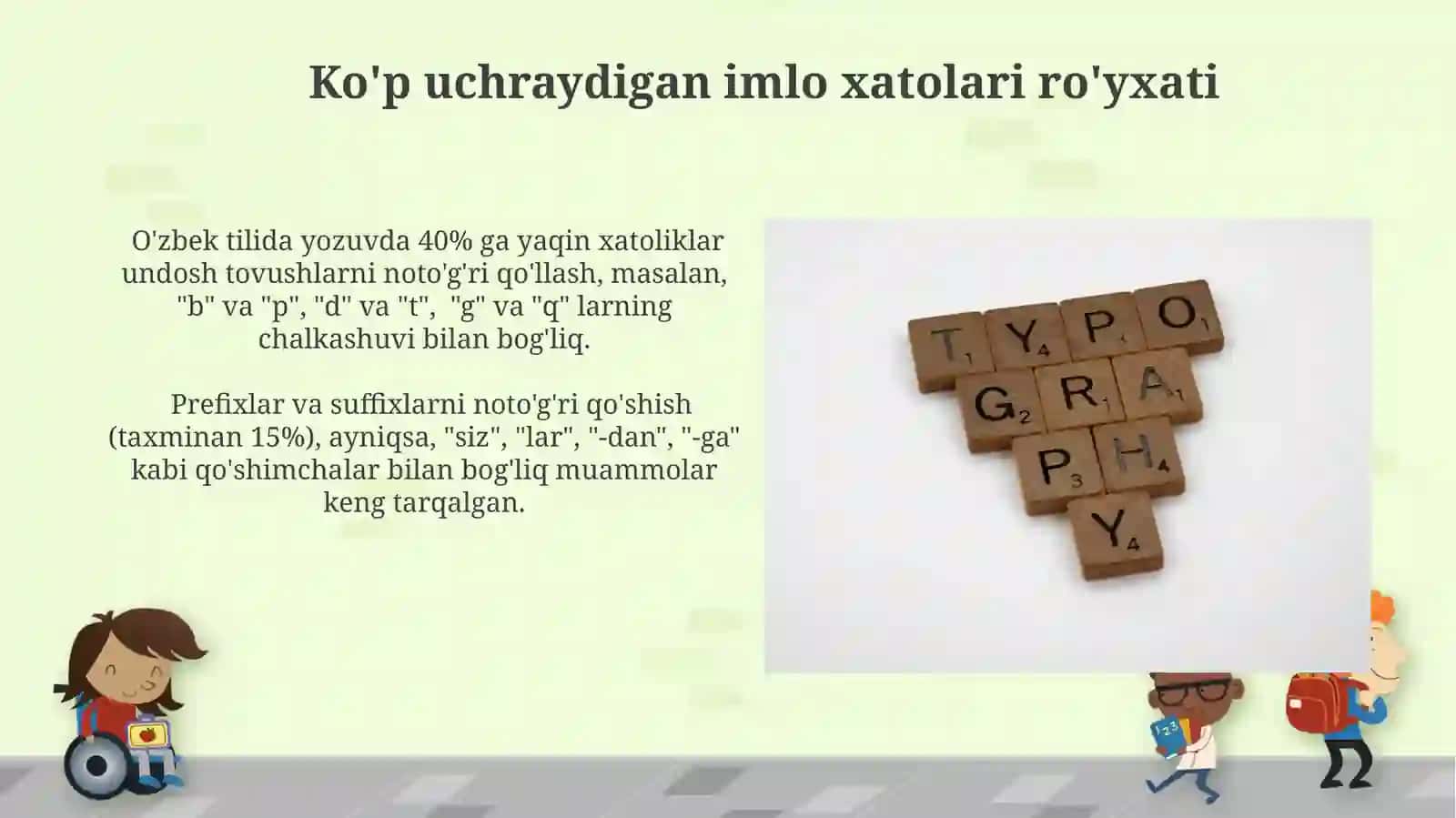 Òquvchilardagi tipik orfografik xatolarni aniqlash 3