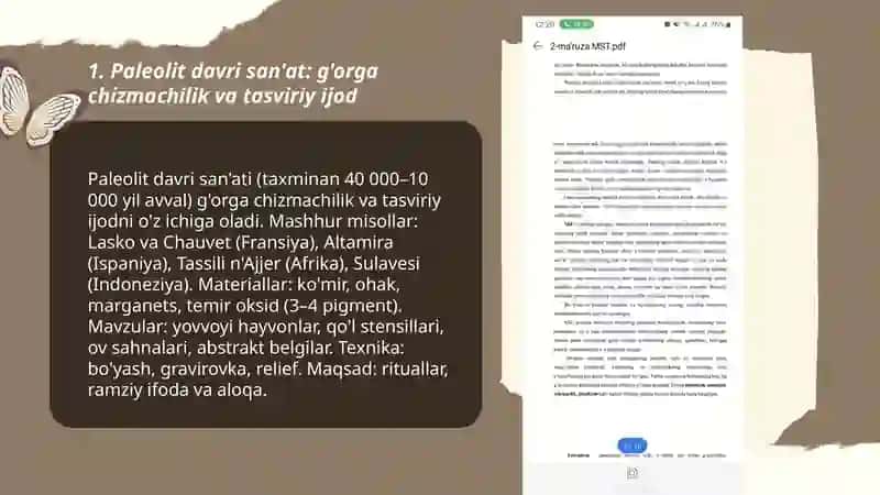 Ibtidoiy davr jahon madaniyati va san'at 3