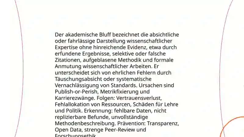 Der Akademische Bluff 3