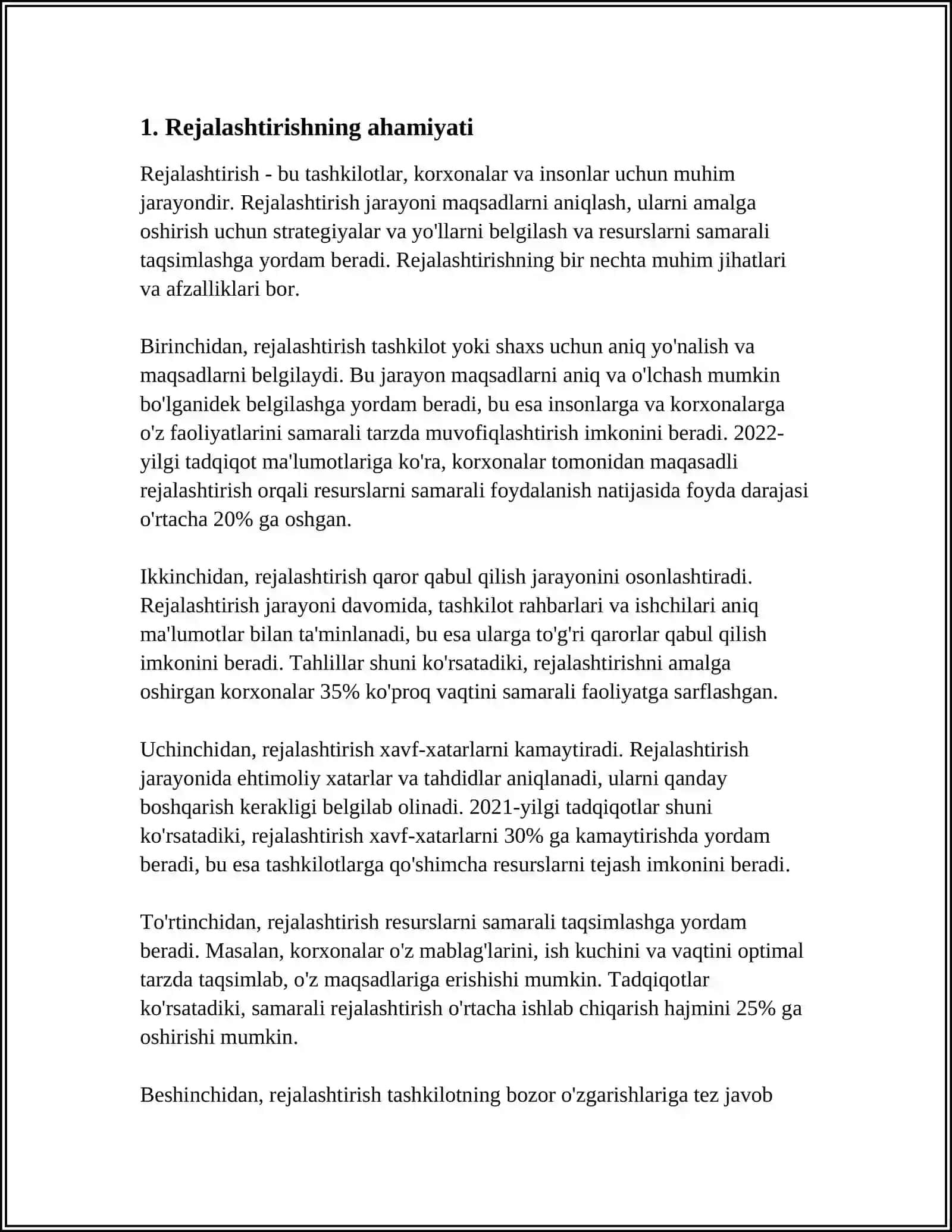 MENEJMENT USULLARI 3