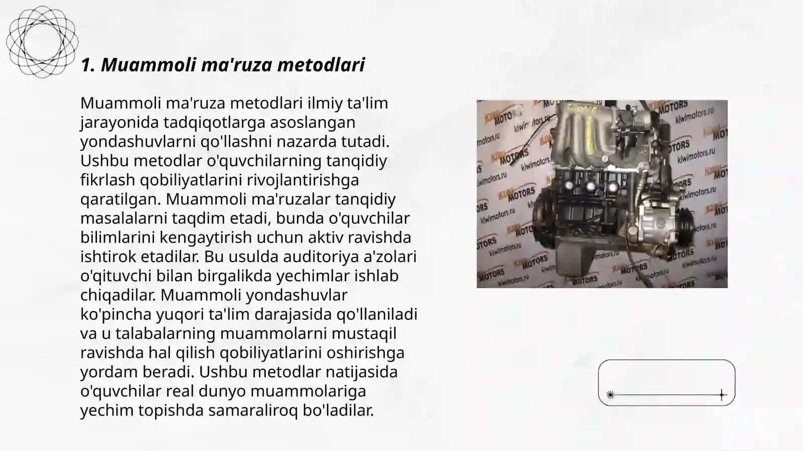 Muammoli ma'ruza metodlari 3