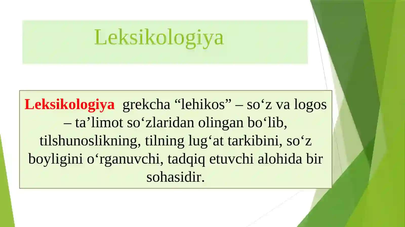 O‘ZBEK TILINING SOHADA QO‘LLANILISHI 3