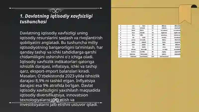 Davlatning iqtisodiy xavfsizligini ta'minlovchi organlar faoliyati 3