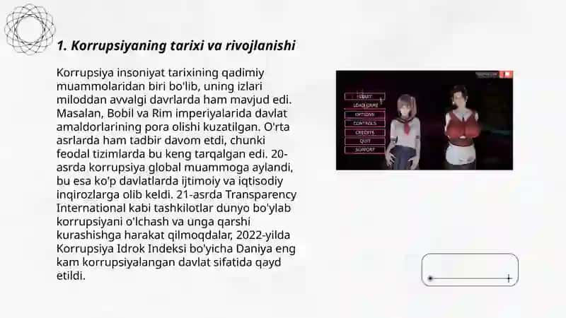 Korrupsiyaning mohiyati. Oqibatlari va unga qarshi kurash mexanizmi 3