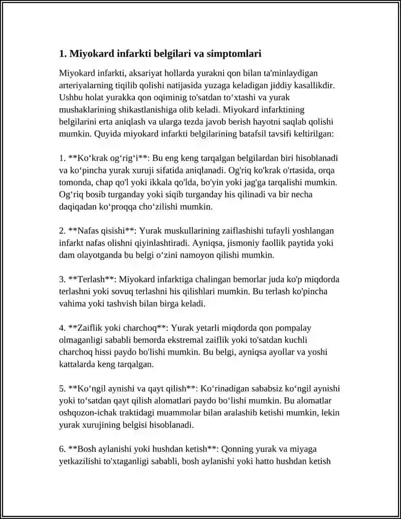 MIYOKARD INFARKTIDA 1-YORDAM 3