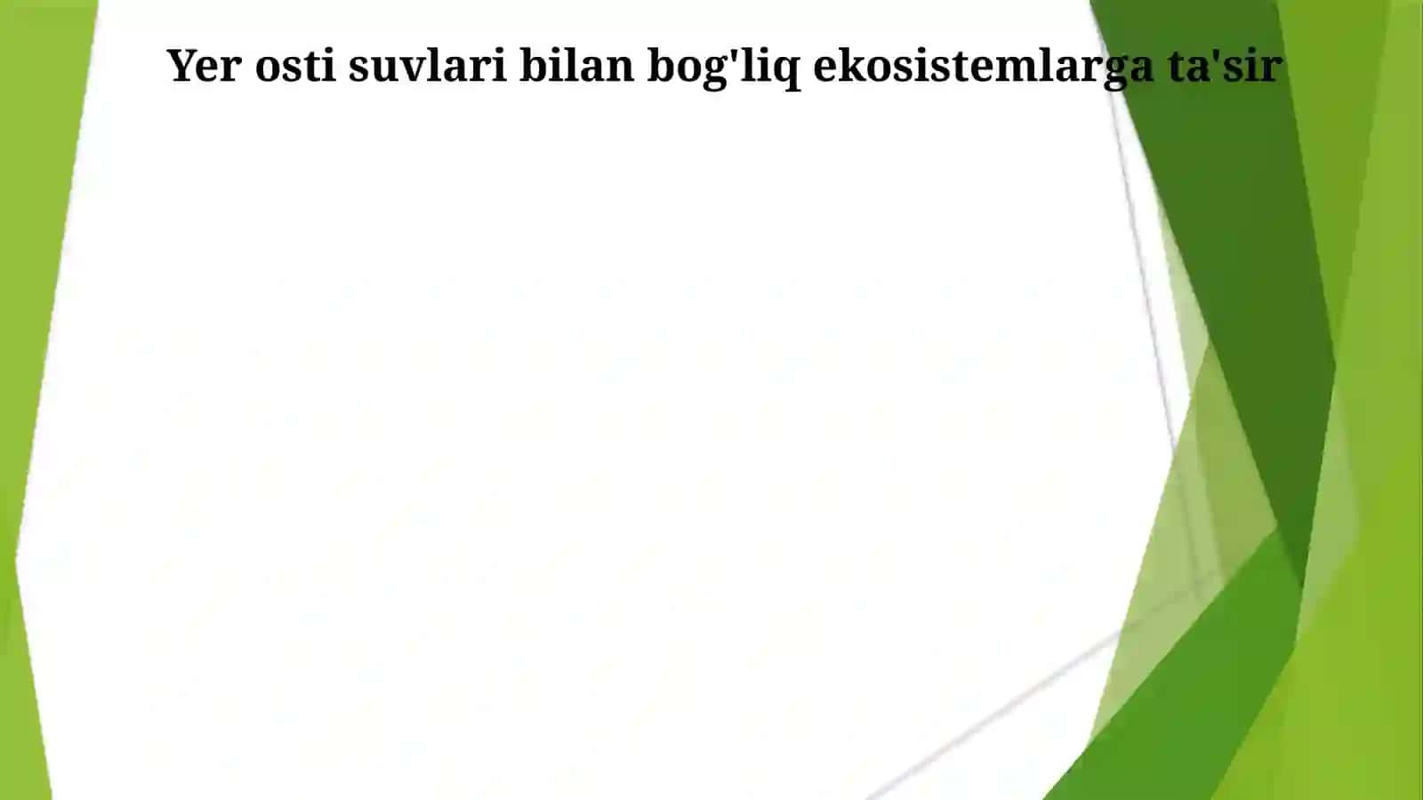 Iqlimoʻzgarishivayerostisuvlarigataʼsri 3