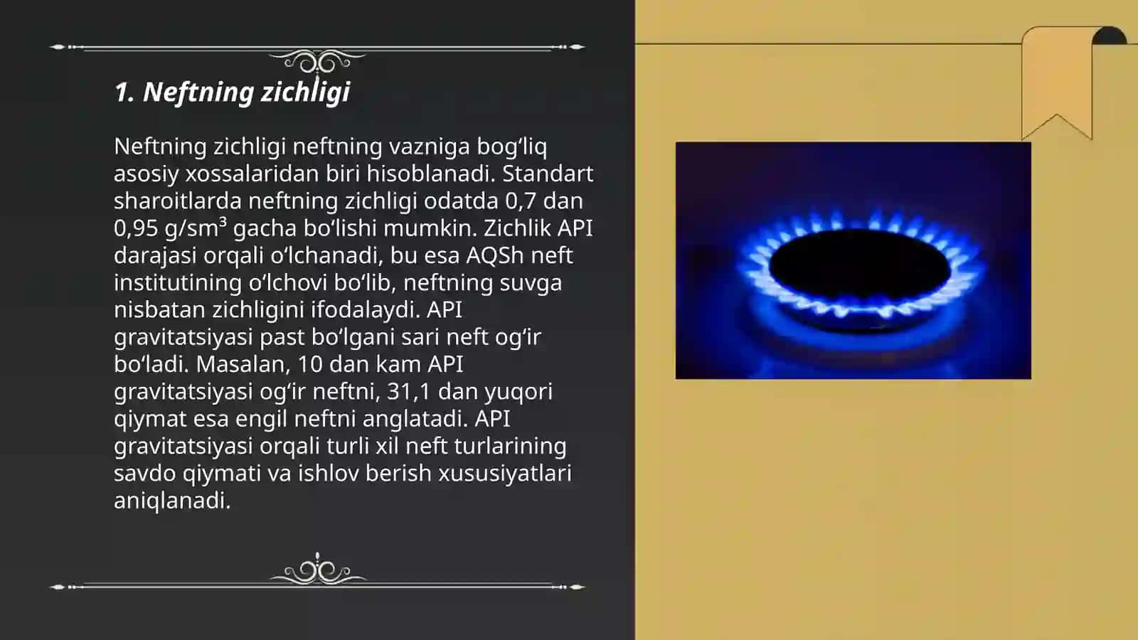 Neftning asosiy fizik kimyoviy xossalari 3