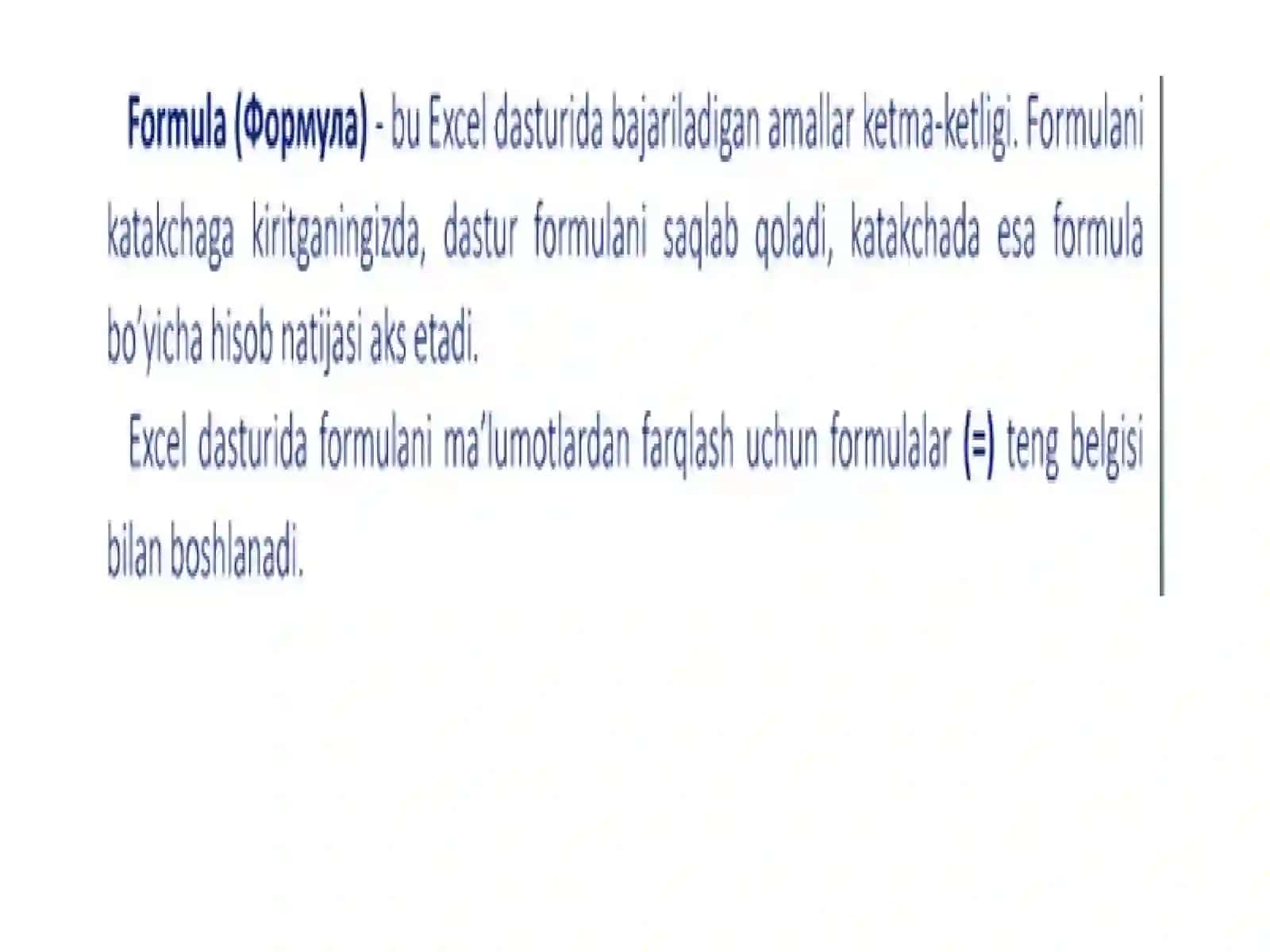 Microsoft office jadval muharriri 3