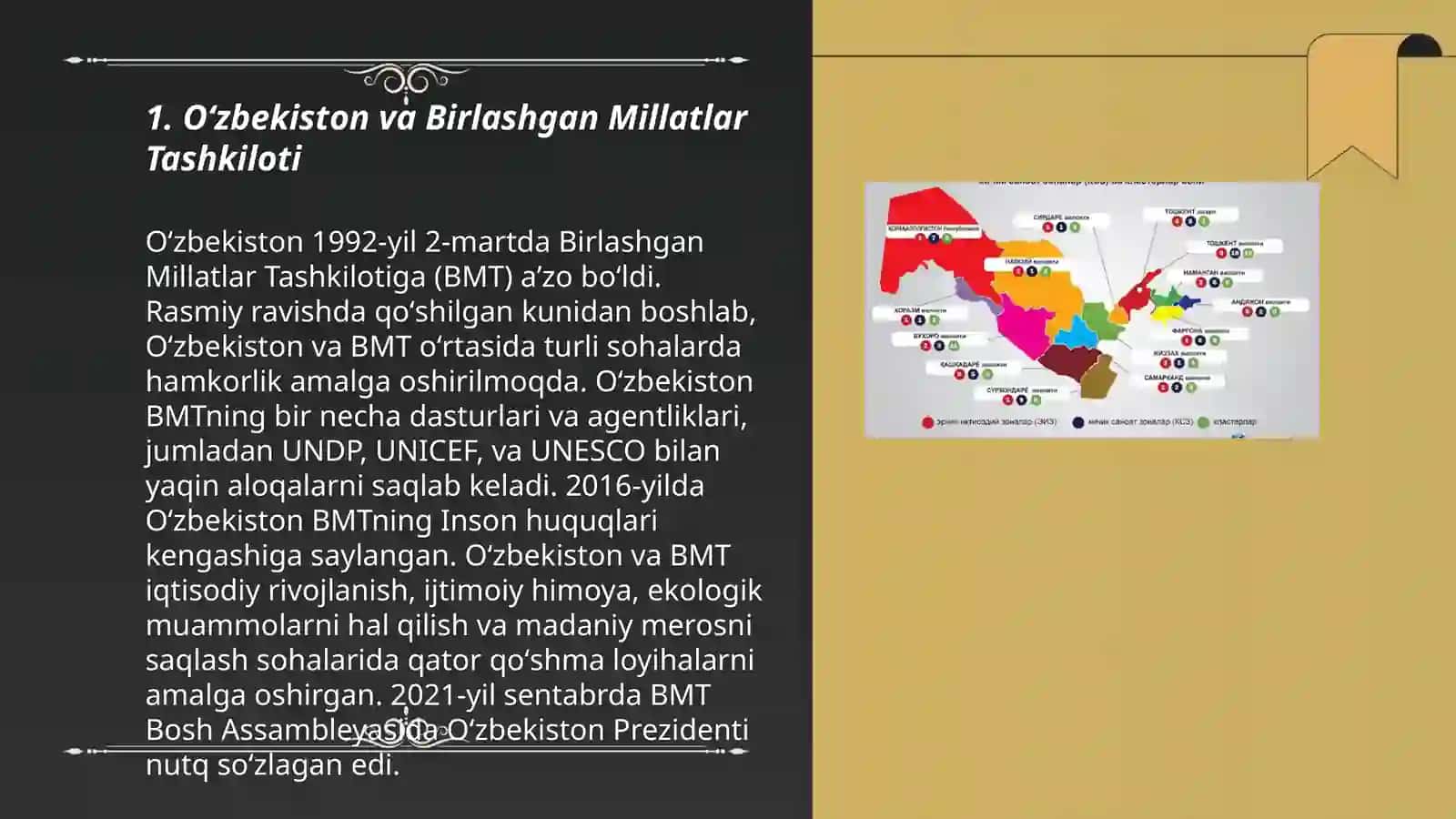 Oʻzbekistonda xalqaro tashkilotlar bilan aloqalar 3