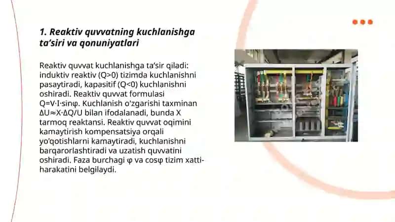 Kompensatsiya qurilmalari 3