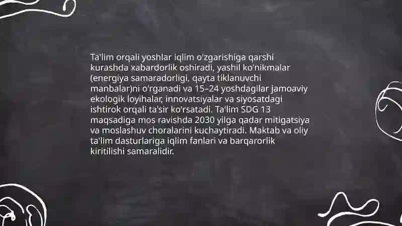 The role of youth in solving global problems through education 3