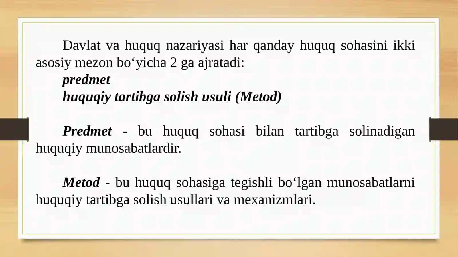 2-mavzu.Ma’muriy huquq ommaviy huquq sohasi sifatida 3