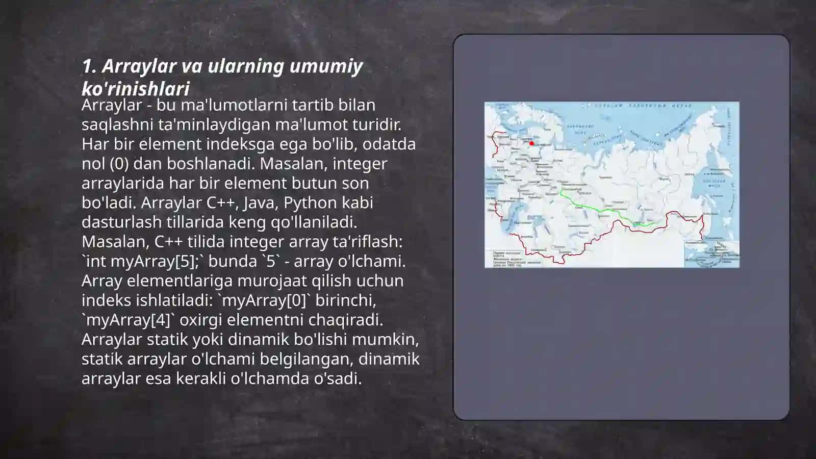 Ma’lumotlar tuzilmasining umumiy ko‘rinishlari 3