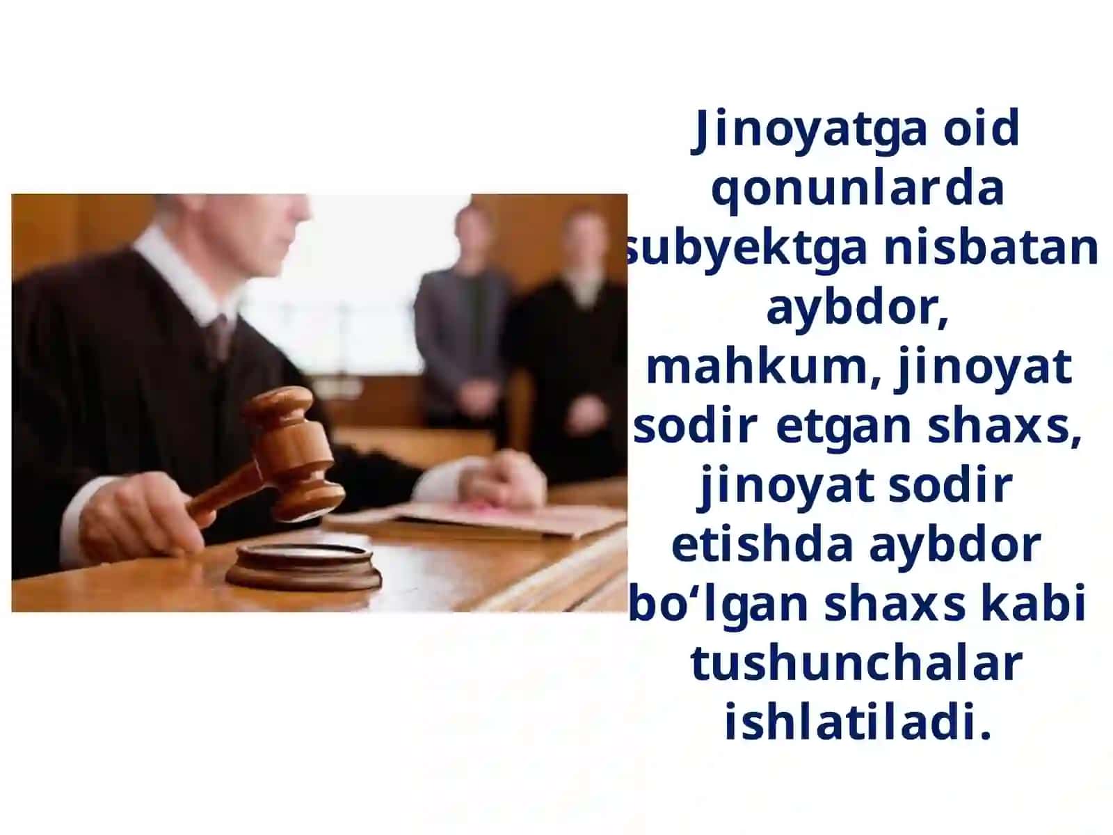 Jinoiy javobgarlik va jazo tizimi 3