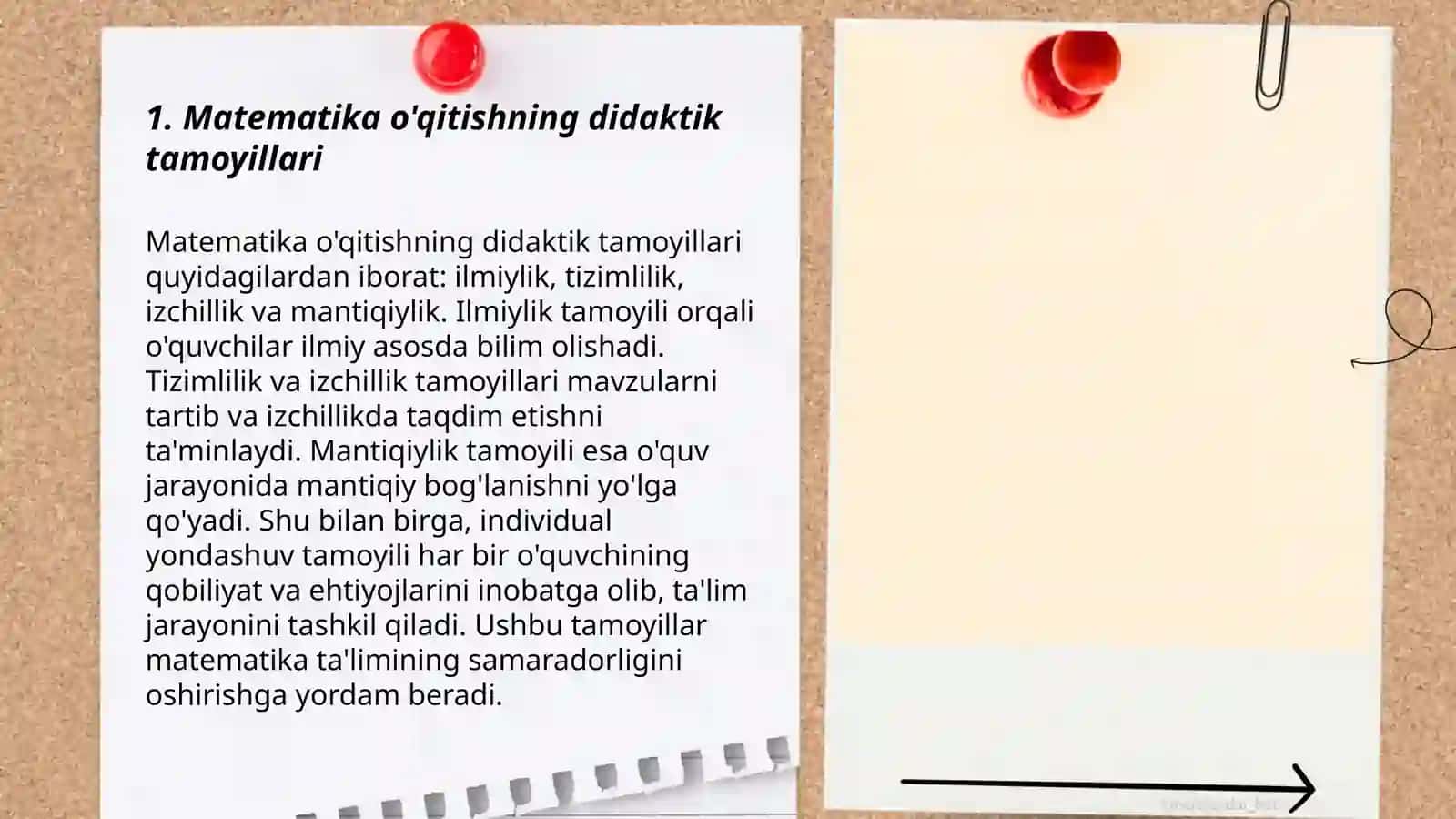 Matematika o'qitish maxsus metodikasi fanining umumiy masalalari 3