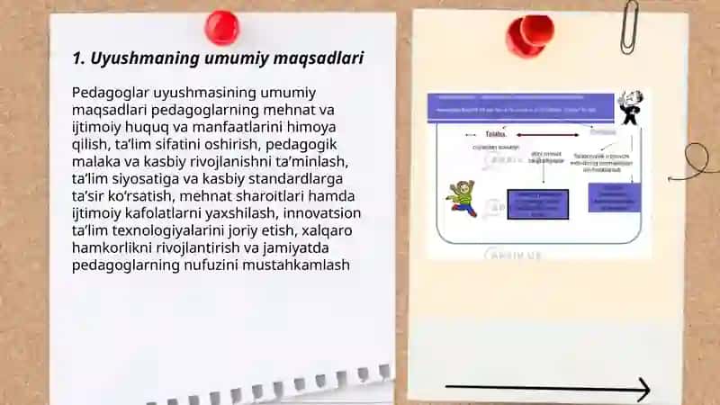 Oʻzbekiston pedagoglar uyushmasining maqsad va vazifalari 3