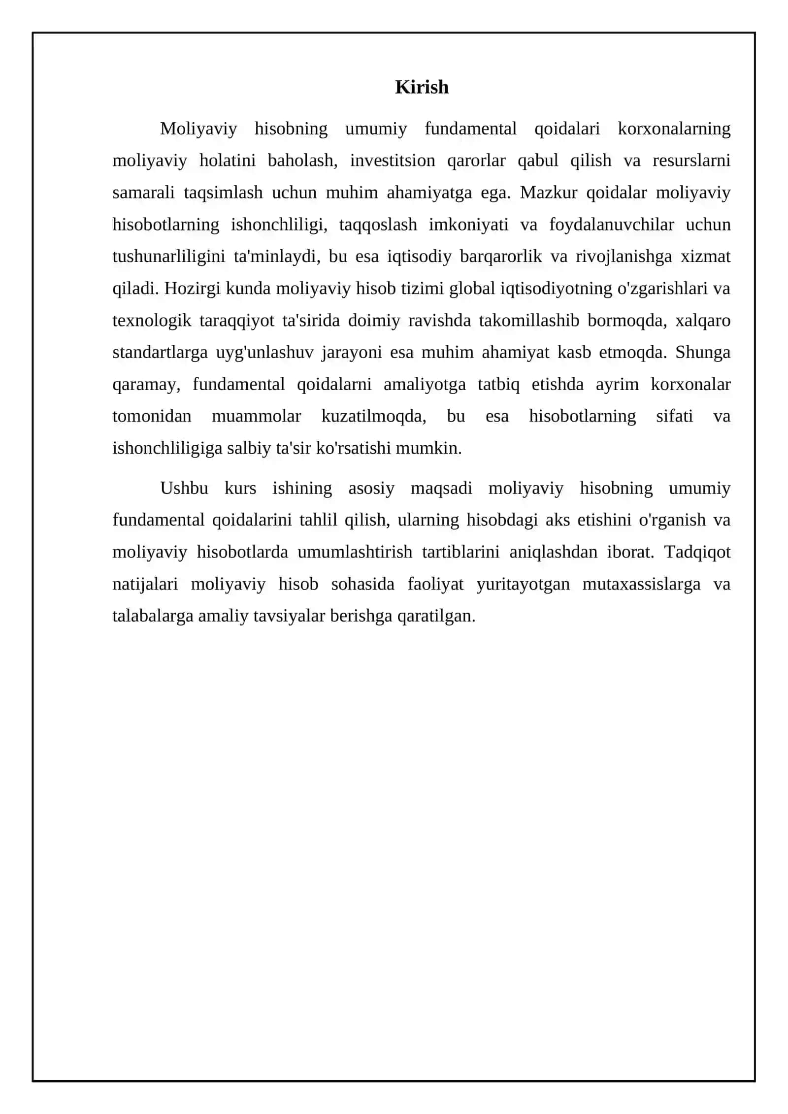 Moliyaviy hisobning umumiy fundamental qoidalari 3