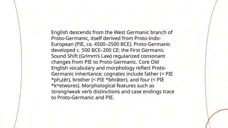The History of the English Language 3