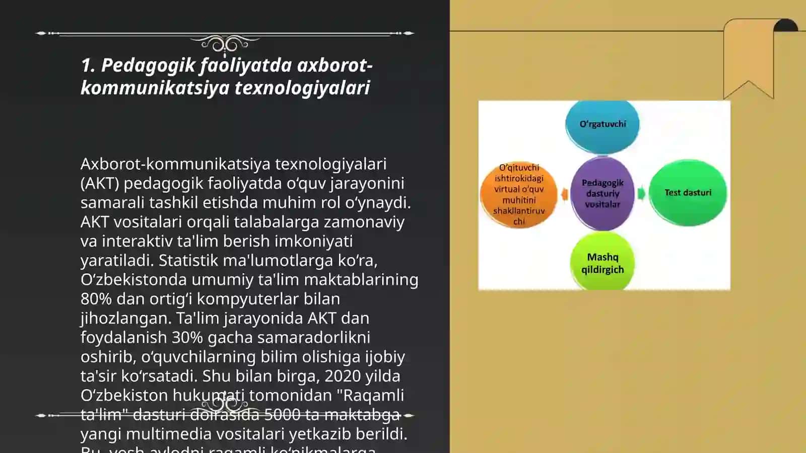 Pedogogik faoliyatda amaliy va pedogogik dasturiy vositalardan foydalanish 3