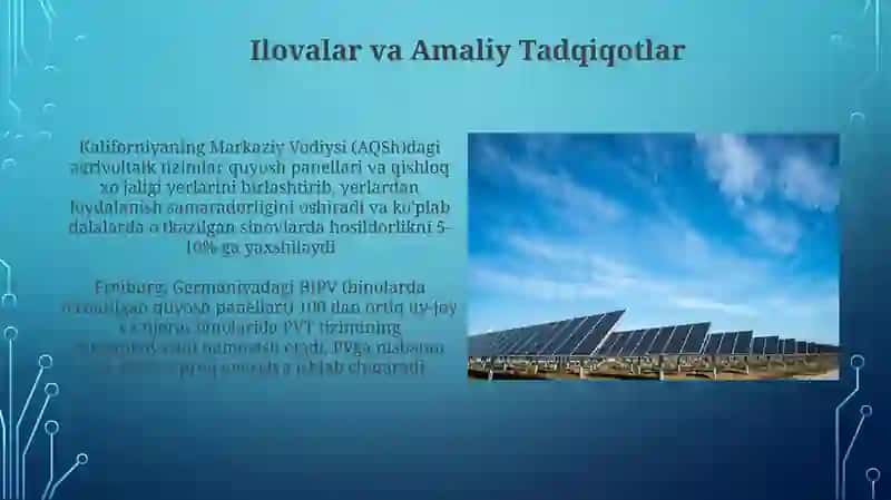 Quyosh fotoelektrik-issiqlik qurilmalari 3