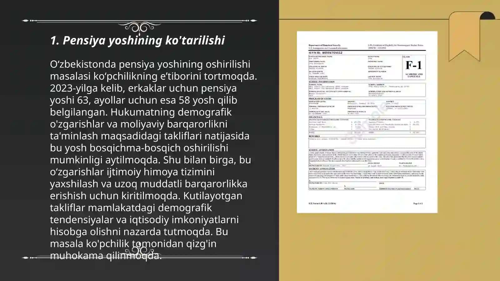 Pensiya jamg'armasidagi so'ngi o'zgarishlar 3