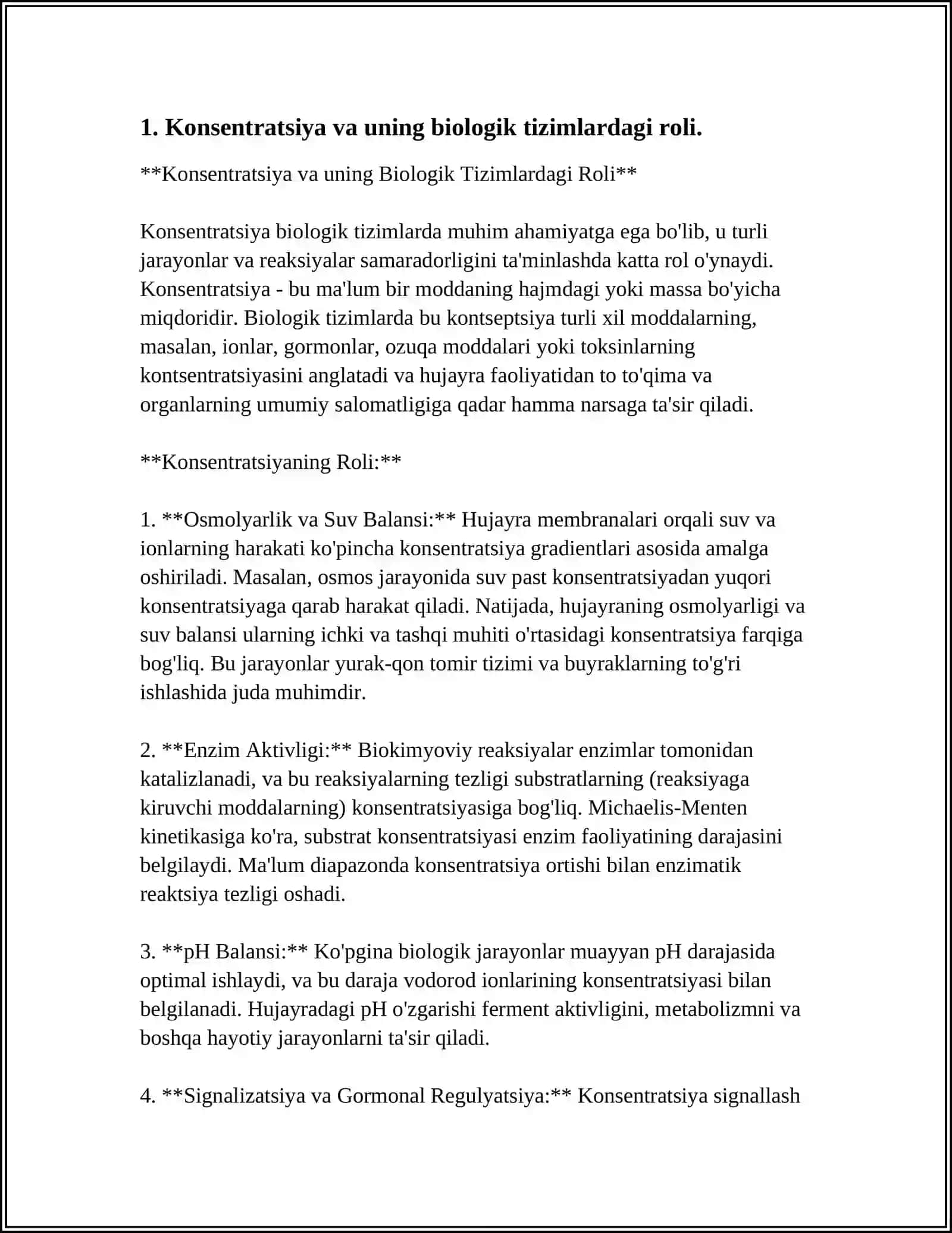 ORGANIZMDAGI DORI KONSENTRATSIYASINI MODELLASHTIRISHDA INTEGRAL HSOB TATBIQLARI 3