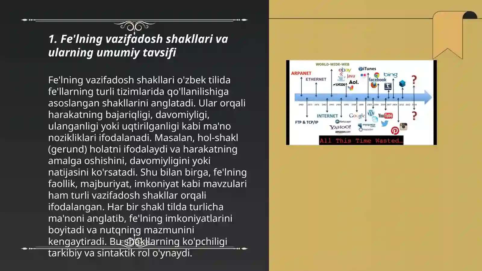 Fe'lning vazifadosh shakllarining o'ziga xos xususiyatlari 3