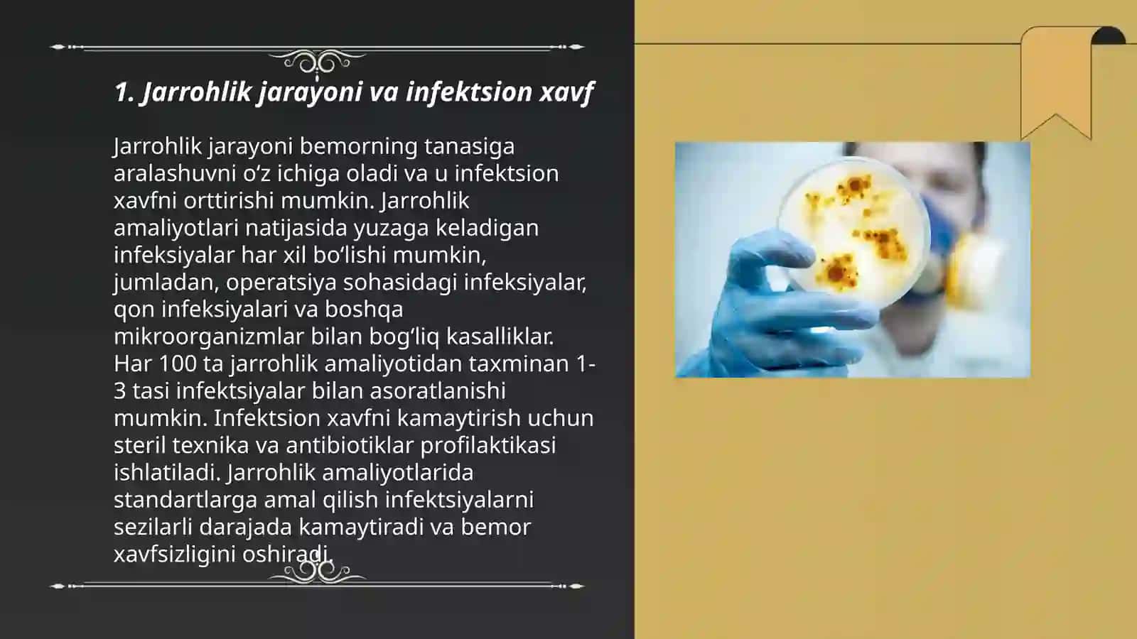 Xirurgiyada gospital infeksiyani profilaktikasi 3