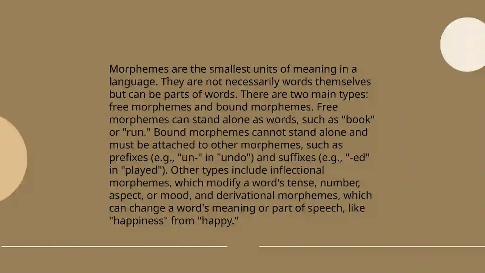 The Morphemic Structure of the English Language 3