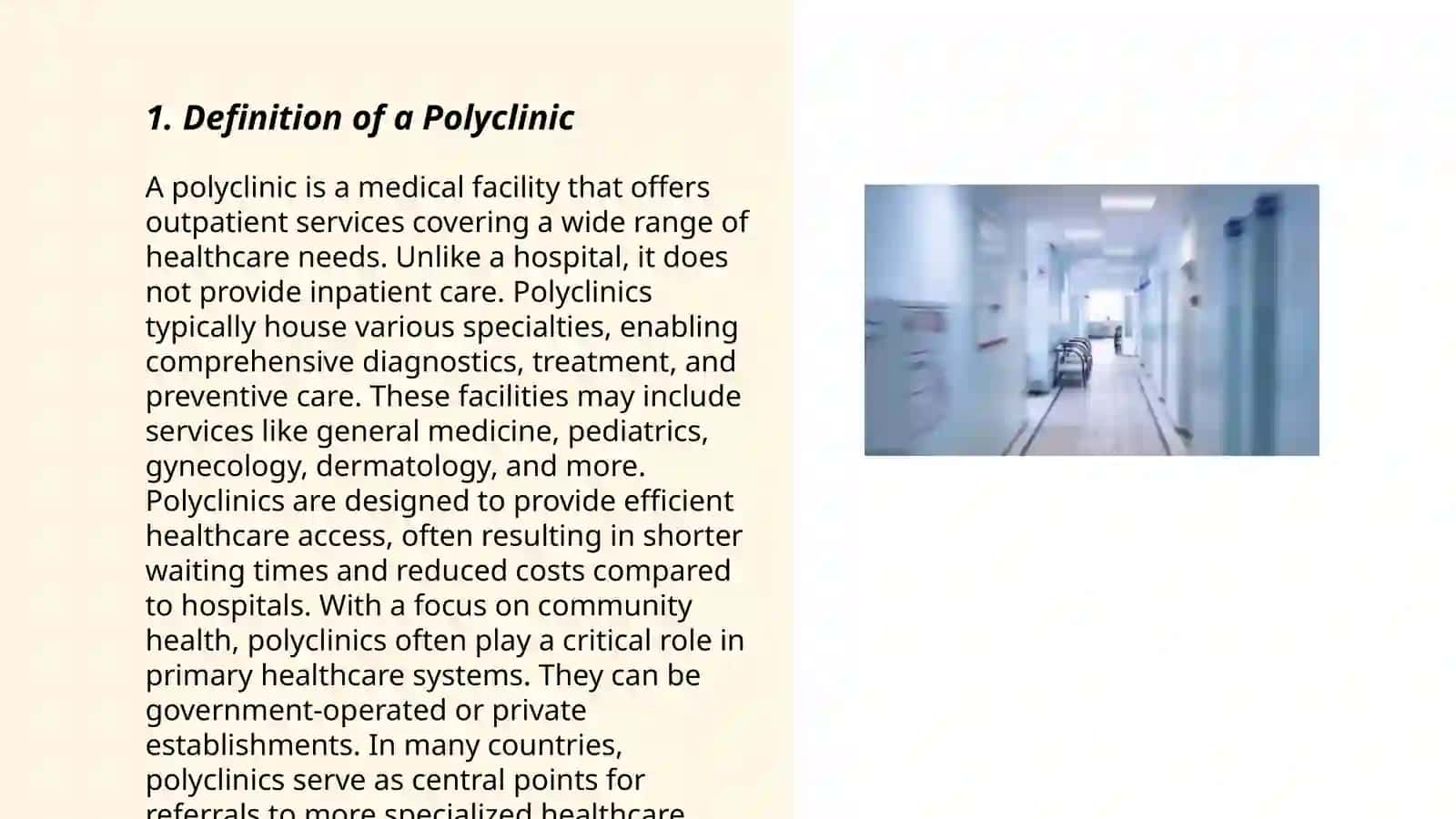 About polyclinic 3