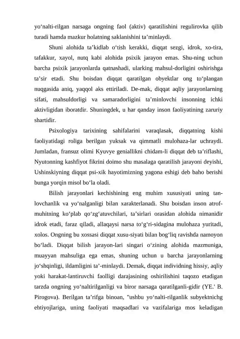 Diqqat haqida 3