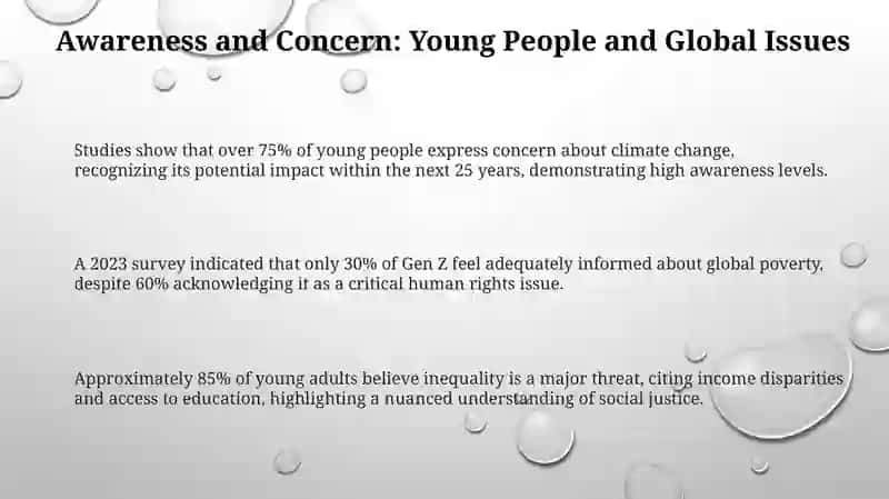 Young people's opinions on global issues 3