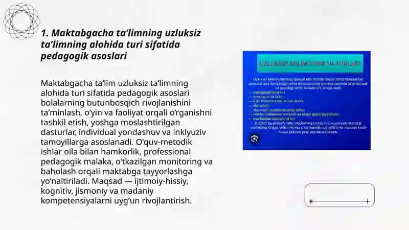 Maktabgacha ta'lim Pedagogik Asoslari 3