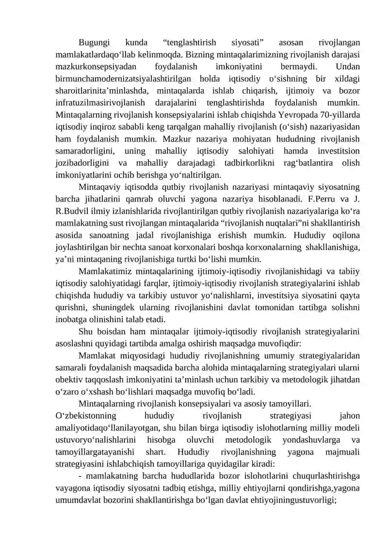 MINTAQALARNI IJTIMOIY IQTISODIY RIVOJLANTIRISH STRATEGIYASI 3
