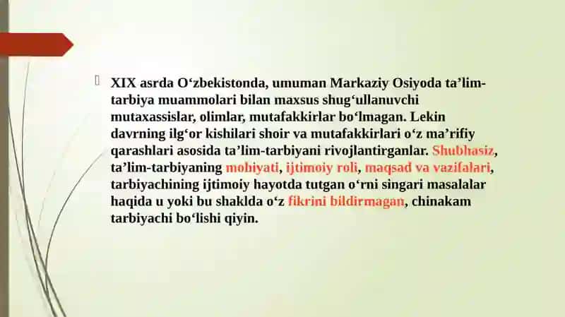 XVIIasrdanXXasrning1-choragidaTurkistono‘lkasidaayollarta’limimasalasiningfaollashishi 3