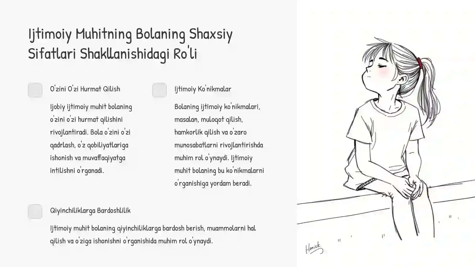Bo'laning Rivojlanishida Ijtimoy Vaziyatning Ro'li 3