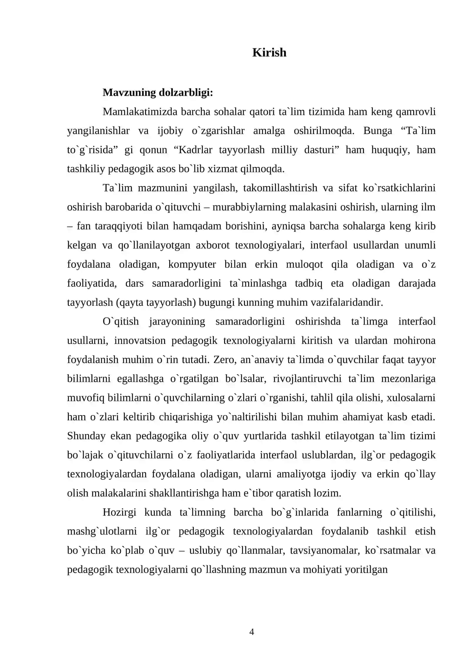Musiqa madaniyati darslari samaradorligini oshirishda interfaol usullardan foydalanish 3
