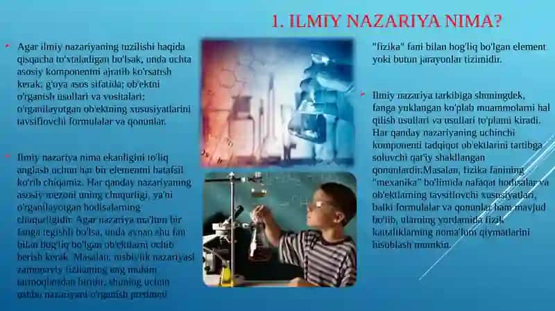 Ilmiy Nazariyalar 3