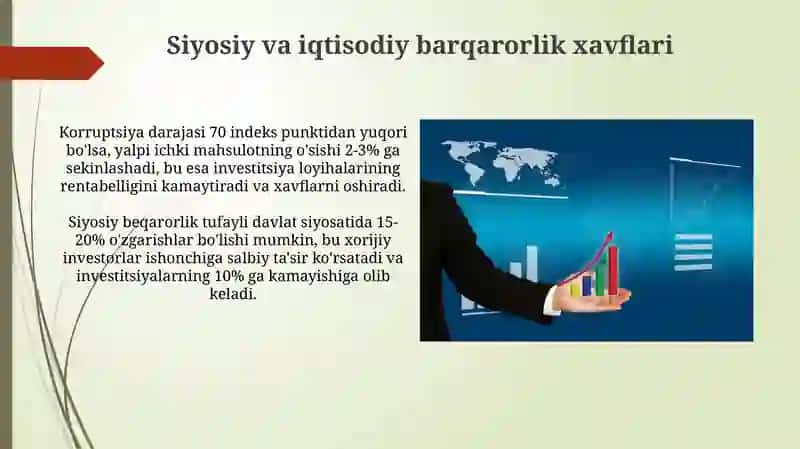 Pokiston davlatining investitsiyatahlili 3
